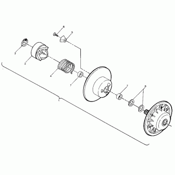 Driven Clutch Assembly (4914771477024A)