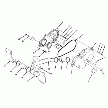 Clutch Cover Assembly (4914781478020A)