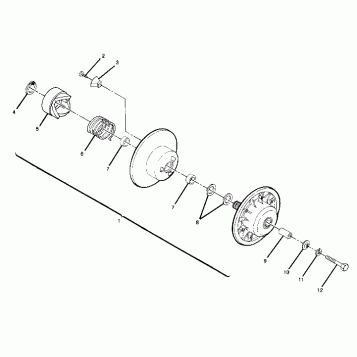 Driven Clutch Assembly (4914781478024A)