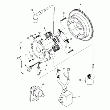 Magneto Assembly (4914781478036A)