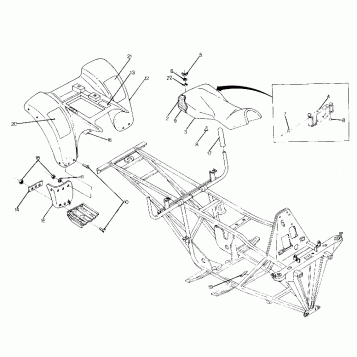 Rear Cab Assembly (4915951595002A)