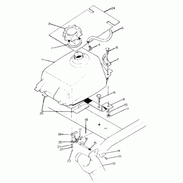Fuel Tank Assembly (4915951595004A)