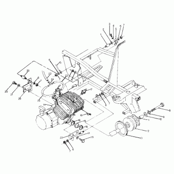 Engine Mounting (4915951595006A)