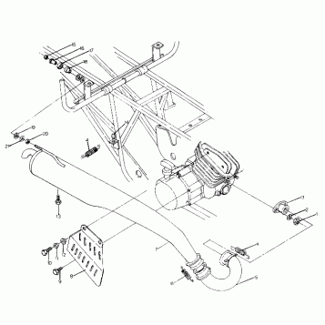 Muffler Mounting (4915951595008A)