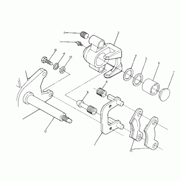Front Brake Assembly (4915951595018A)