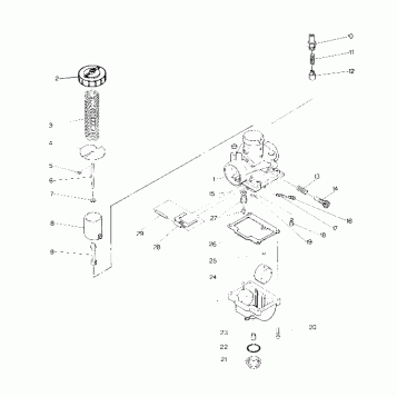 Carburetor Assembly (4915951595039A)