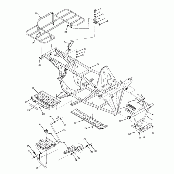 Frame Assembly with Racks (4916331633003A)