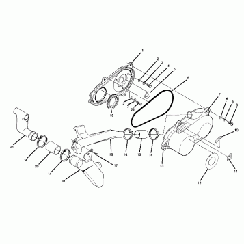 Clutch Cover Assembly (4916331633020A)