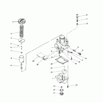 Carburetor Assembly (4916331633034A)