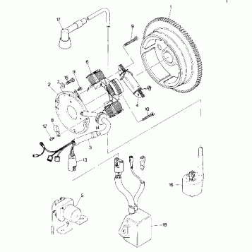 Magneto Assembly (4916331633036A)