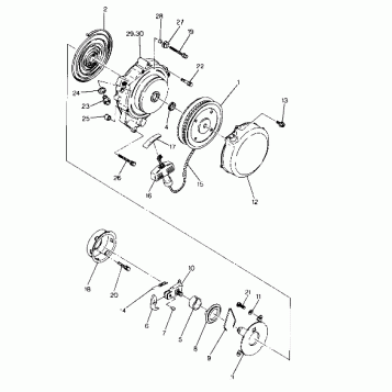 Recoil Starter Assembly (4916331633037A)