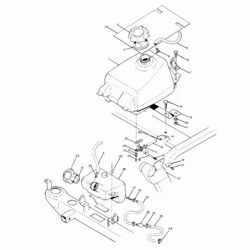 Fuel Tank Assembly (4916341634009A)