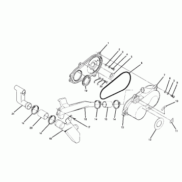 Clutch Cover Assembly (4916341634020A)