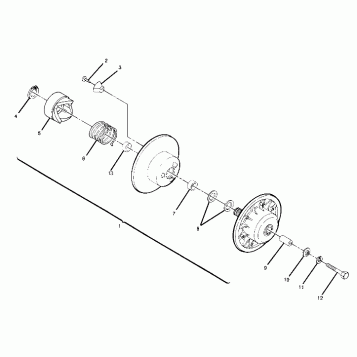 Driven Clutch Assembly (4916341634024A)