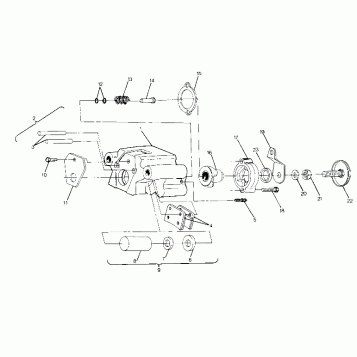 Rear Brake Assembly (4916341634030A)