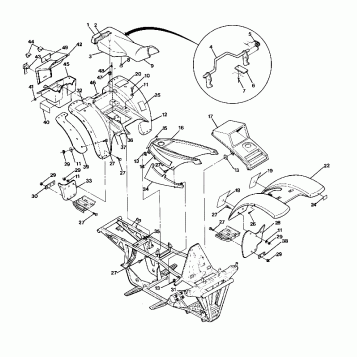 Body Assembly 4x4-Updated 4/89 (4916351635001A)