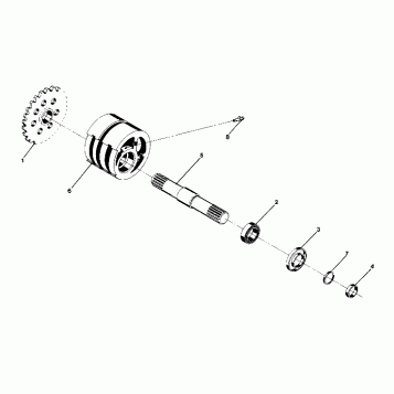 Front Tightener Assembly-PN 1380024 (4916351635013B)