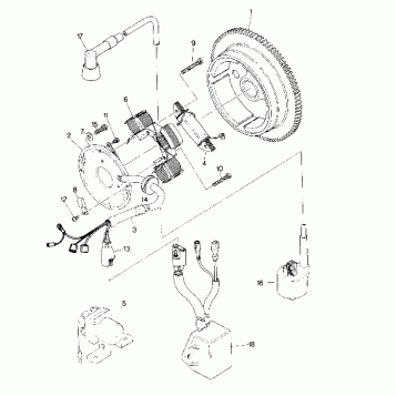 Magneto Assembly (4916351635048A)