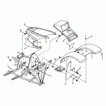 Front Cab Assembly (4916361636001A)