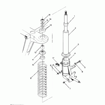 Front Strut Assembly (4916361636010A)