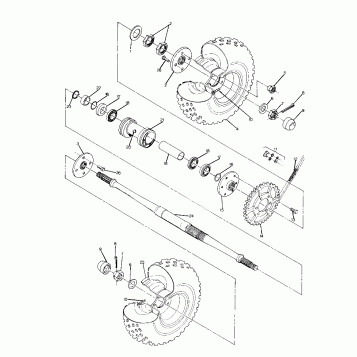 Rear Wheel Drive Assembly (4916361636021A)