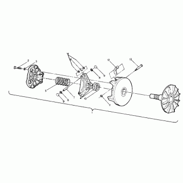 Drive Clutch Assembly (4916361636028A)