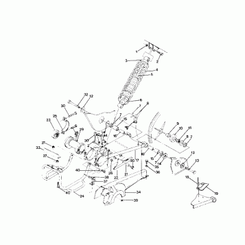Swing Arm Weldment (Middle) 4X6--Updated 4/89 (49173717370026)