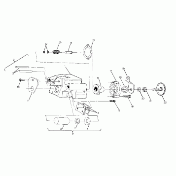 Rear Brake Assembly 4x6-Updated 4/89 (49173717370035)