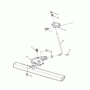 Park Brake Assembly 4X4--Updated 4/89 (49173717370051)