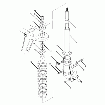 Strut Assembly (4917711771008A)