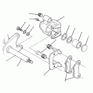 Front Brake Assembly (4917711771016A)