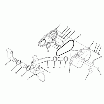 Clutch Cover Assembly (4917711771020A)