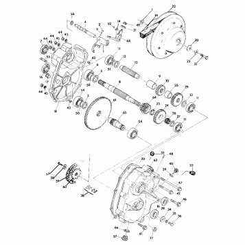 Gearcase Assembly (4917711771025A)