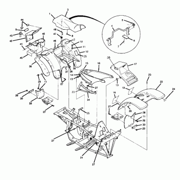 Body Assembly Updated 5/90 (4917721772001A)