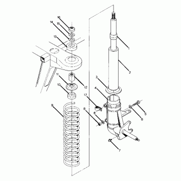 Strut Assembly (4917721772008A)