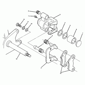 Front Brake Assembly (4917721772016A)