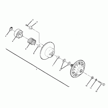 Driven Clutch Assembly (4917721772024A)