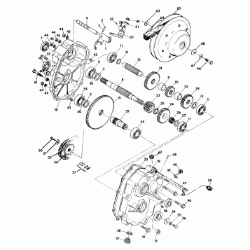 Gearcase Assembly (4917721772025A)