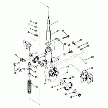 Strut Assembly Updated 5/90 (4917731773019A)
