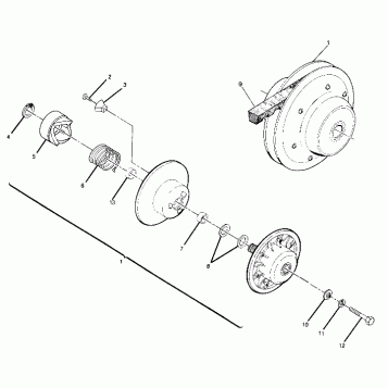 Driven Clutch Assembly (4917731773029A)