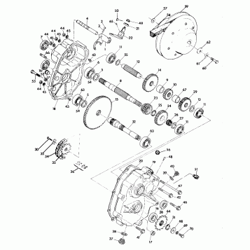Gearcase Assembly (4917731773035A)