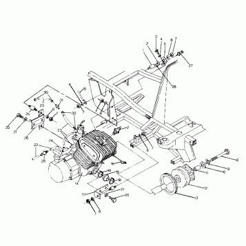 Engine Mounting (4917741774006A)