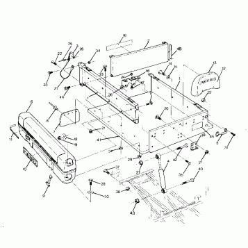 Utility Dump Box Assembly (4917741774013A)