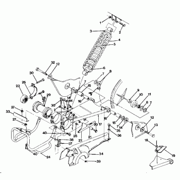Swing Arm Weldment (Middle) (4917741774026A)