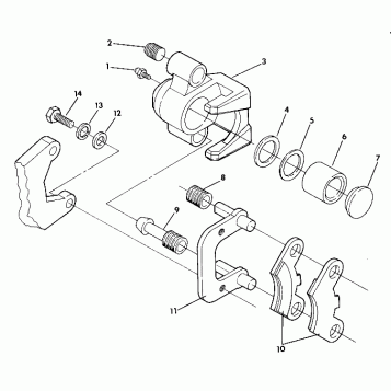 Front Brake Assembly (4918411841016A)