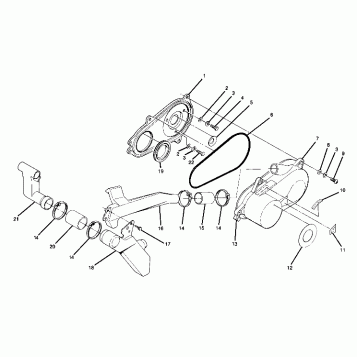 Clutch Cover Assembly (4918411841020A)