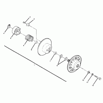 Driven Clutch Assembly (4918411841024A)