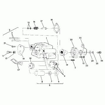 Rear Brake Assembly (4918411841030A)