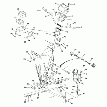 STEERING ASSEMBLY 350 2X4 (4918531853011A)