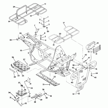 Frame Assembly with Racks (4918541854003A)